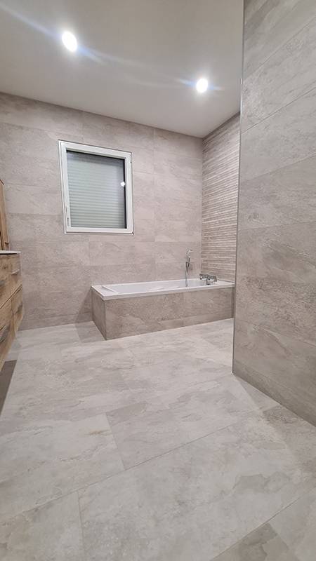Salle de bain rénovée